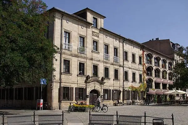 Brauerei in der Stadt Erlangen in Bayern