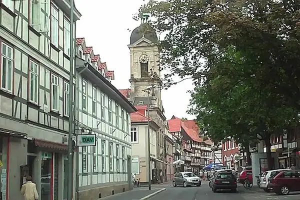 Kurze Straße in Göttingen