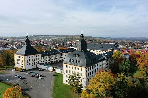 Schloß Friedenstein der Stadt Gotha in Thüringen