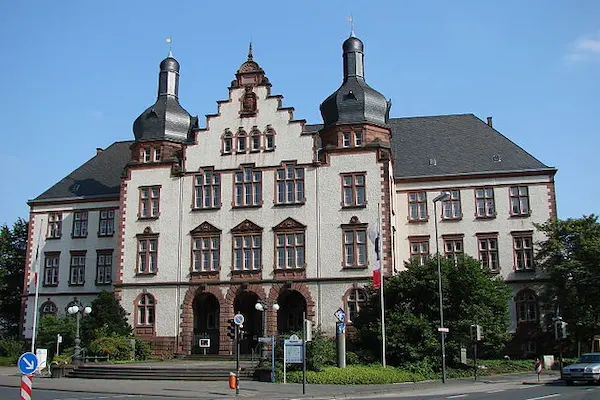 Rathaus der Stadt Hamm in Nordrhein-Westfalen / NRW