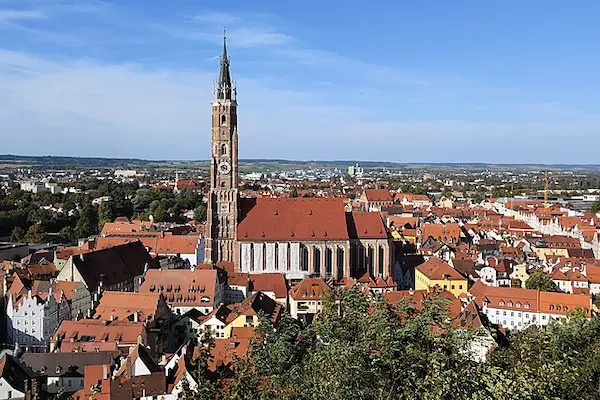 Luftbildaufnahme Landshut