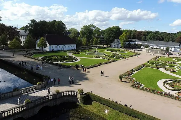 Schloßgarten in Paderborn / Nordrhein-Westfalen / NRW