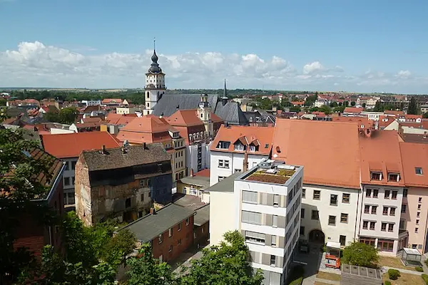 Schloss in der Stadt Weißenfels