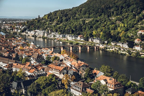 Standort Arbeitsmedizin und Arbeitssicherheit in Heidelberg - Luftbildaufnahme